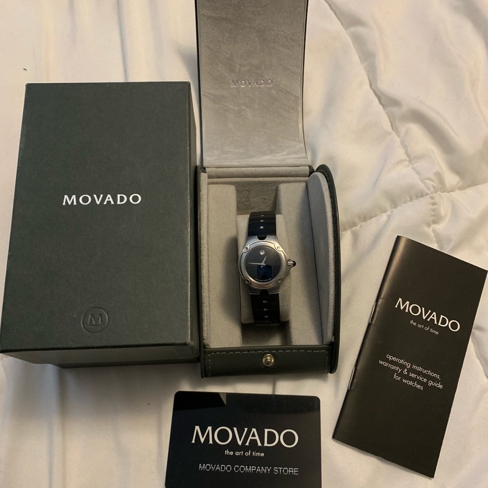 Woman’s Movado watch